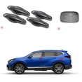 thumbnail image 2 of Xotic Tech Exterior Door Handle & Bowl Gas Tank Cap Cover Trim Combo Kit, Carbon Fiber Pattern, Compatible with Honda CR-V CRV 2017-2022 (with Smart Keyhole), 2 of 9
