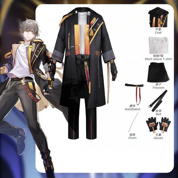 Disfraz de Halloween para mujer, traje de personaje del juego Honkai Star Rail, Trailblazer