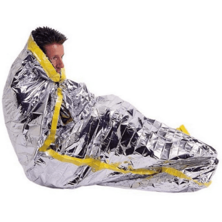 Emergency Survival Sleeping Bag Solar Thermal Camping Hiking Foil Pack 84x36