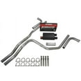 thumbnail image 3 of Truck Exhaust Kits- Cat-back 2.5" Dual Exhaust Kit with Flowmaster 40 Delta Flow and Side Exit No Tips, 3 of 10