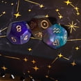 thumbnail image 4 of 3x Dados Poliédricos Acrílicos Juegos Familiares Juego de Dados de Juego de Rol para Adultos Cielo Estrellado+3x Dados Poliédricos Acrílicos Juegos Fa Baoblaze Dados poliédricos, 4 of 8