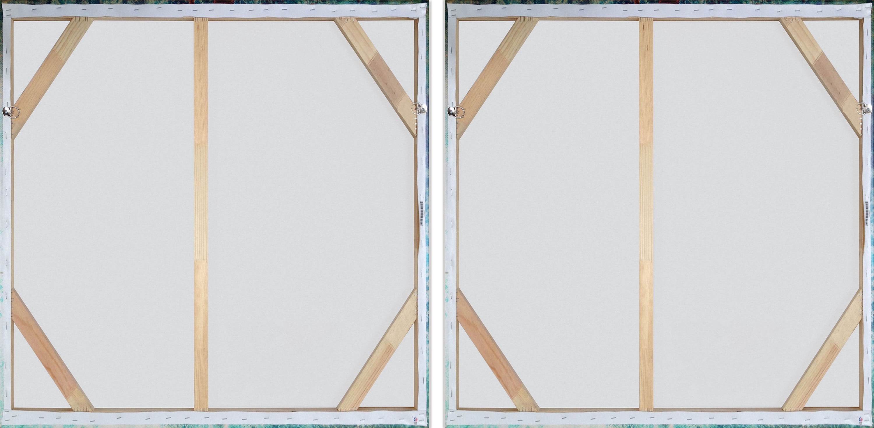Playful Waves Diptych