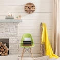 thumbnail image 3 of Wall Clock, Brown Wooden Board Silent Non Ticking Battery Operated Round Decorative Indoor Outdoor Clocks for Living Room Kitchen Bedroom Bathroom Patio 12", 3 of 6
