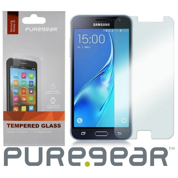PureGear 9H .53mm Japanese Tempered Glass for Samsung Galaxy Express Prime, AT&T SM-J320A, SM-J320P