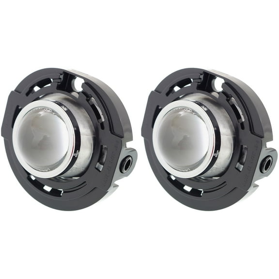 Garage-Pro Front Fog Light Set of 2 Compatible With 2011-2017 Jeep Compass, Fits 2014-2016 Dodge Dart OE comparable Halogen With bulbs Driver and Passenger Side