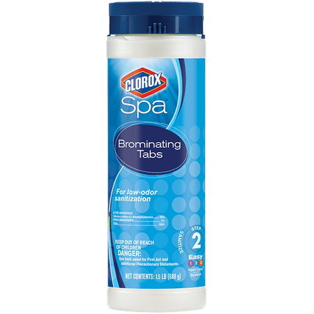 Clorox Pool&Spa 1" Brominating Tablets, 1.5 lbs (for spa use)