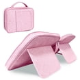 thumbnail image 1 of Toystoory Bolsa portátil OxfordCloth con soporte para libros para facilitar la lectura. Bolsa para guardar productos electrónicos. Almacenamiento y organización del hogar rosa, 1 of 6