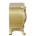 thumbnail image 3 of Sturdy Gold Nightstand with 2/3 Extension Drawers / Protect Delicate Items in Bedroom, 3 of 4