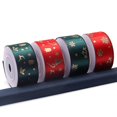 thumbnail image 5 of Cintas navideñas que imprimen cintas decorativas temáticas navideñas de cinta de poliéster para manualidades de regalo, 5 of 5