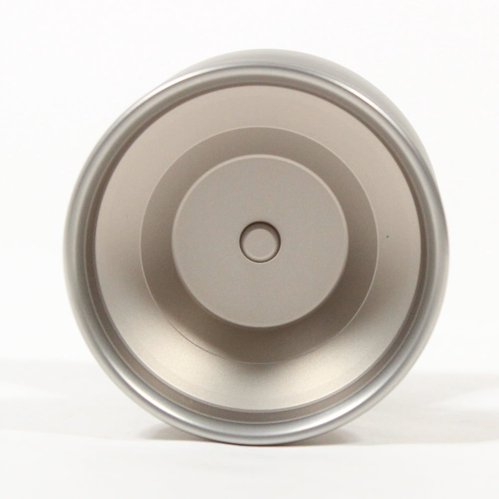 Unparalleled Tenacity Yo-Yo - Bi-Metal - 7075 Aluminum with 304 Stainless Steel Rims - Junsang Park Signature YoYo (Blasted Cream with Blasted Rims)