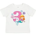thumbnail image 3 of Inktastic I Am 3 Years Old Birthday with Mermaid Girls Toddler T-Shirt, 3 of 5