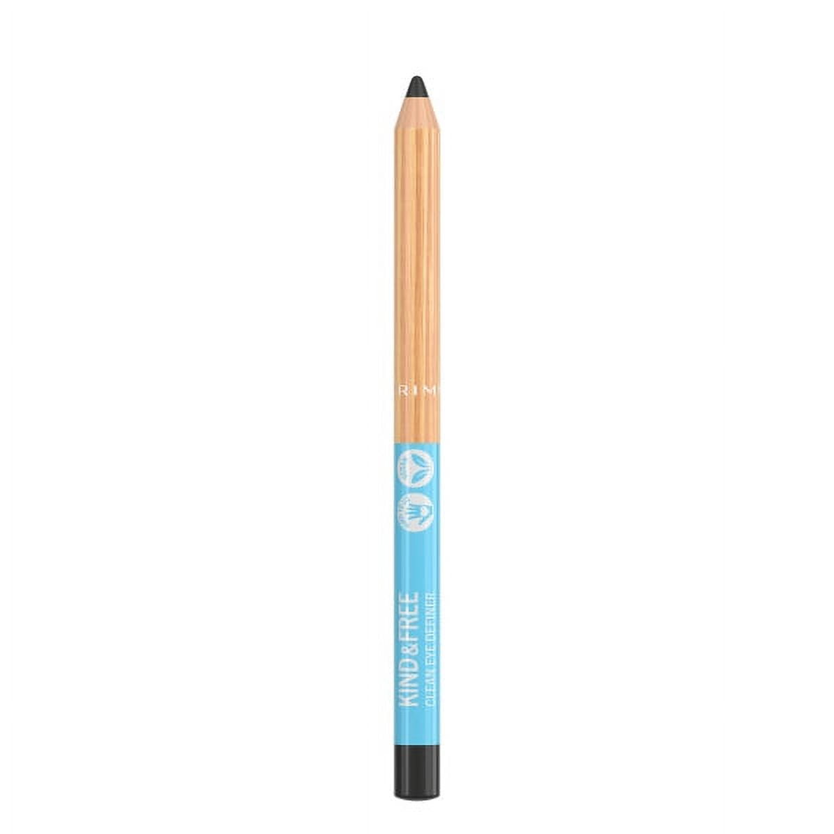 (3 pack) Rimmel Kind & Free Eyeliner Pencil, 1 Pitch, 0.35 oz