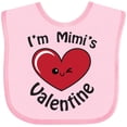 thumbnail image 3 of Inktastic I'm Mimi's Valentine Boys or Girls Baby Bib, 3 of 4