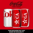 thumbnail image 6 of Coca-Cola Zero Sugar Soda Pop Fridge Pack Mini Cans, 7.5 fl oz, 10 Pack, 6 of 20