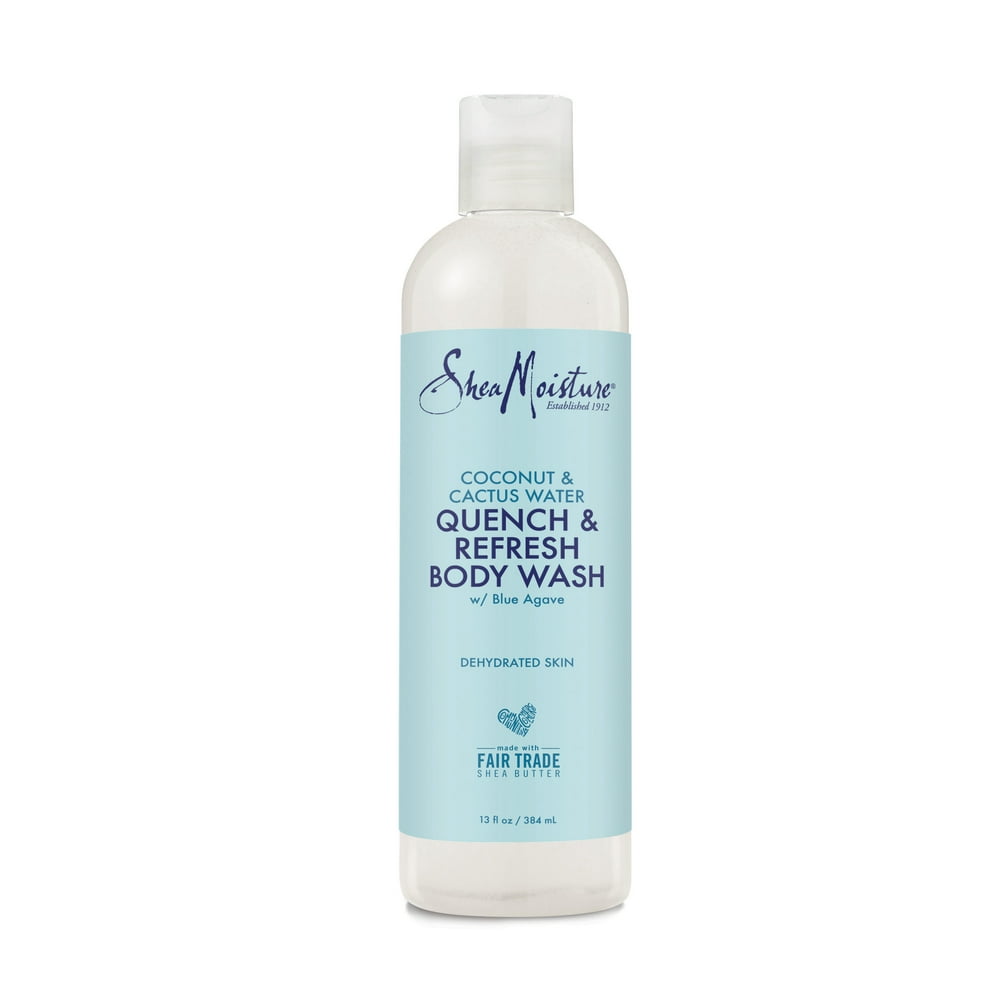 SheaMoisture Coconut & Cactus Water Quench & Refresh Body Wash, 13 oz