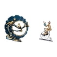 thumbnail image 5 of Clown Statue Knick Knack Figurine Smooth Resin Surface Ideal for House Shelf Table Decoration, 5 of 8