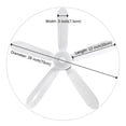 thumbnail image 2 of Ventilador de techo infinitamente 70 cm AC 110V/DC 12V con mando a distancia, 2 of 7