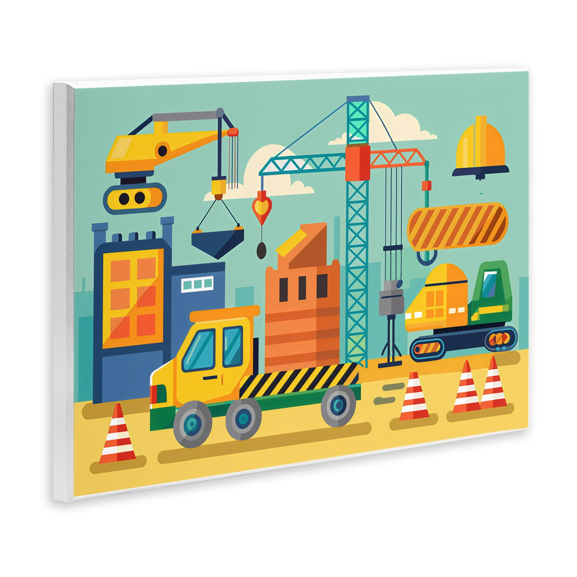 Stupell Industries Industrial Construction Site Wall Plaque Art, design by Creative Studio