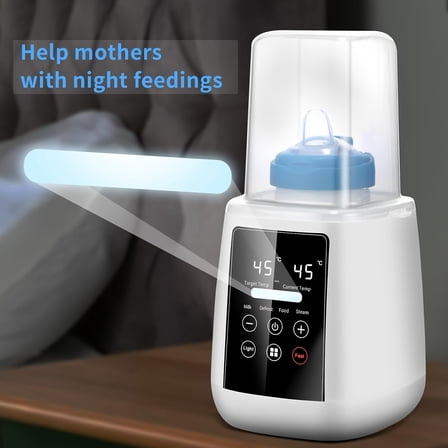 Bottle Warmer, Fast Warmer With Timer, With Accurate Temperature Control, For Home And Travel Feeding