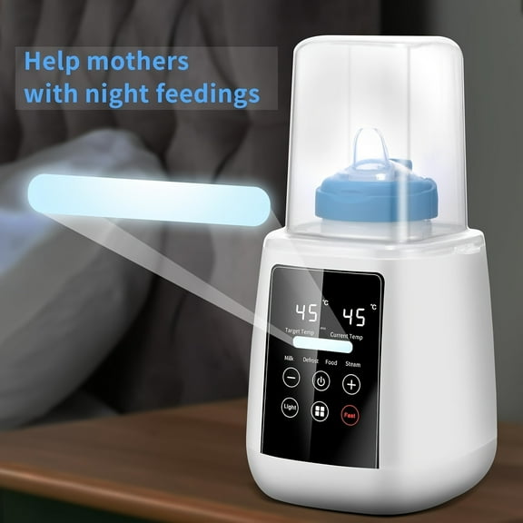 Bottle Warmer, Fast Warmer With Timer, With Accurate Temperature Control, For Home And Travel Feeding