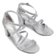 thumbnail image 3 of Sandalia DREAM PAIRS MADISON Plata con Brillo Tacón de 7.5 cm, 3 of 9