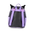 thumbnail image 3 of Kuromi Leather Ruffle Women's 10.5" Mini Backpack Purple, 3 of 4