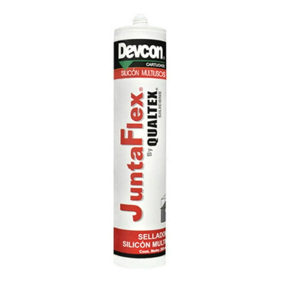 Silicon Devcon 280 ml Uso General Negro Junta Flex C-qjn