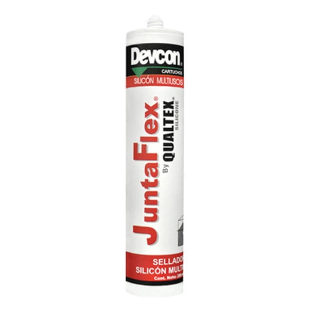 Silicon Devcon 280 ml Uso General Negro Junta Flex C-qjn