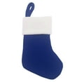 thumbnail image 4 of Christmas Stocking Christmas Decoration Christmas Socks Xmas Hanging Stockings Candy Gift Bag for Holiday Fireplace New Year Blue, 4 of 9