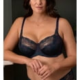 thumbnail image 3 of Panache Clara Full Cup Underwire Bra (7255),38HH,Deep Ocean, 3 of 4