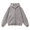 light grey, variant on Womens Oversized Hoodies Long Sleeve Teenage Hoodie Unisex Casual Zip Up Sweatshirts for Youth