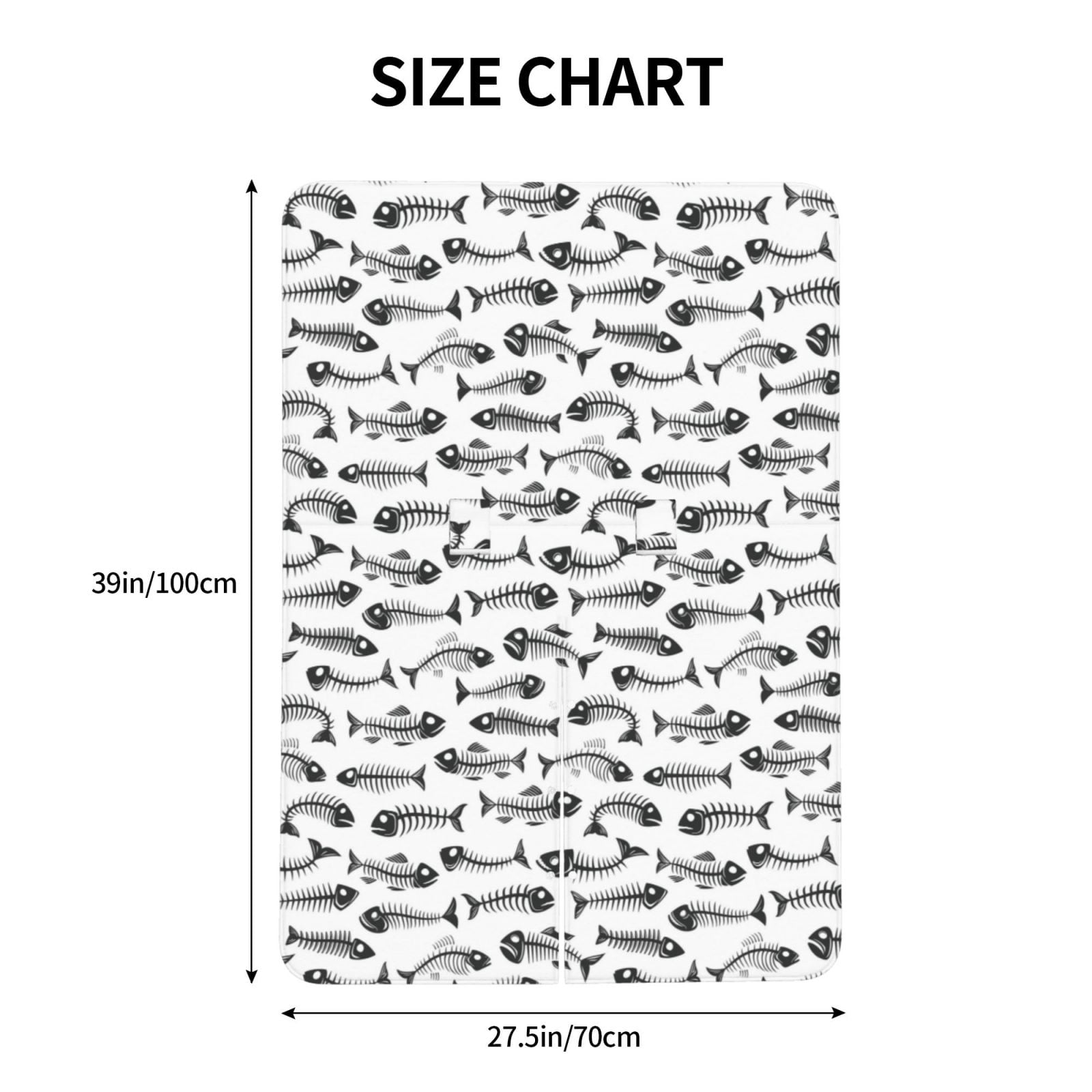Naloa Fish Bones Baby Car Seat Cover, Breathable Baby Carrier Cover, Multiuse Baby Carrier Cover & Nursing Breastfeeding Cover