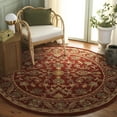 thumbnail image 2 of SAFAVIEH Antiquity Carmella Oriental Wool Area Rug, Red, 3'6" x 3'6" Round, 2 of 11