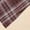 Rust Brown, variant on Puff Sleeve Plaid Top with Tie Neck Detail and Button Down Front