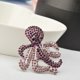 thumbnail image 5 of Broche de broche de vestido de de imitación de cristal de pulpo manchado esmaltado Zulema Broches, 5 of 7
