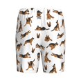 thumbnail image 2 of Lsque German Shepherd Dog Mens Sleep Pajama Shorts,Short Pajama Pants, Cotton Ultra-Soft Knit-4X-Large, 2 of 9