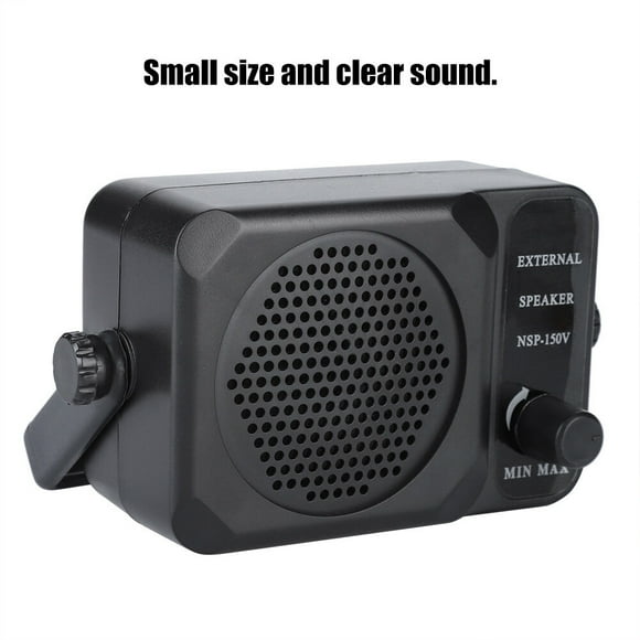 Radio Mobile de Voiture Bidirectionnelle Amplifiée Haut-Parleur de Communications Externes pour FT-7800R FT-8900R TM261