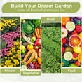 thumbnail image 5 of Jaxpety 6'x 8' Walk-in Polycarbonate Greenhouse with Aluminum Frame Lockable Doors Opening Windown, Outdoor Greenhouse,Silver, 5 of 13