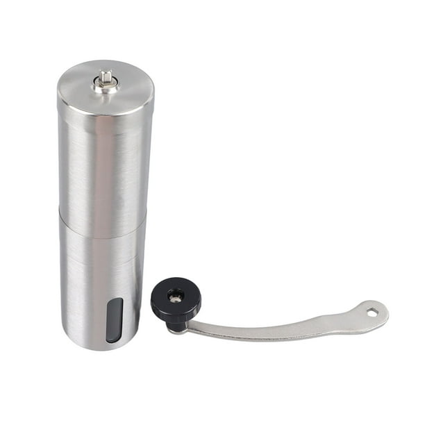 Molinillo de café manual de acero inoxidable sellado, fácil de limpiar, molido preciso, molinillo de café manual para el hogar
