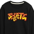 thumbnail image 3 of Instant Message - Skateboarding - Skate Graffiti - Toddler & Youth Long Sleeve Graphic T-Shirt, 3 of 6