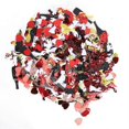 thumbnail image 2 of PVC Sequins Red Heart Golden Black Wine Glass Shaped Confetti Add Shine Gift Decoration, 2 of 5