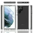 thumbnail image 3 of for Samsung Galaxy S22 Ultra Case,[Non-Yellowing] Transparent 360° Full Body Rugged Slim Shockproof Bumper with Built-in Screen Protector Anti-Scratch Case for Samsung Galaxy S22 Ultra,Clear, 3 of 5