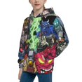 thumbnail image 2 of Ghostbusters Comic Youth Sweatshirt Hoodies Pullover 3D Print Novelty Hooded Hoody Clothes For Boys Girls Teen Clothing, 2 of 7