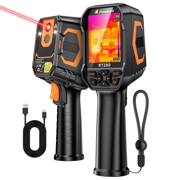 Cámara de Imagen Térmica FOXWELL RT280 de 2.8" con LCD 320x240