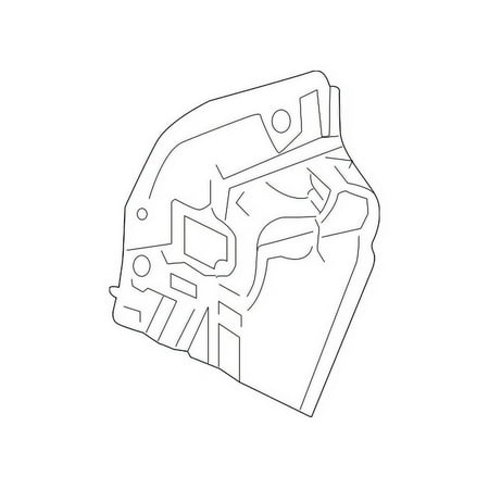 Genuine OE Mercedes-Benz Water Drain Panel - 117-732-01-95