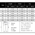 thumbnail image 4 of CLOOCL Plus Size Women Wide Leg Pants Watercolor Flowers Printed Casual Track Trousers, 4 of 6