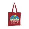 thumbnail image 2 of Awkward Styles California Dream Tote Bag California Accessories California Canvas Bag Gifts from California Cali Shopping Bag Cute California Reusable Grocery Bag Cali Gifts, 2 of 5