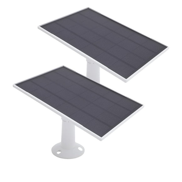 Paneles Solares De 8w Y 8W Aptos Para Cámaras De Seguridad Blink Outdoor 4, Cargador Solar Micro USB Tipo C, Montaje Ajustable De 360 , Resistente Al Agua IP65