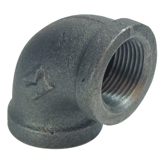 STZ 310UE90-18 1/8 In. Black Pipe 90 Degree Elbow - Quantity 25