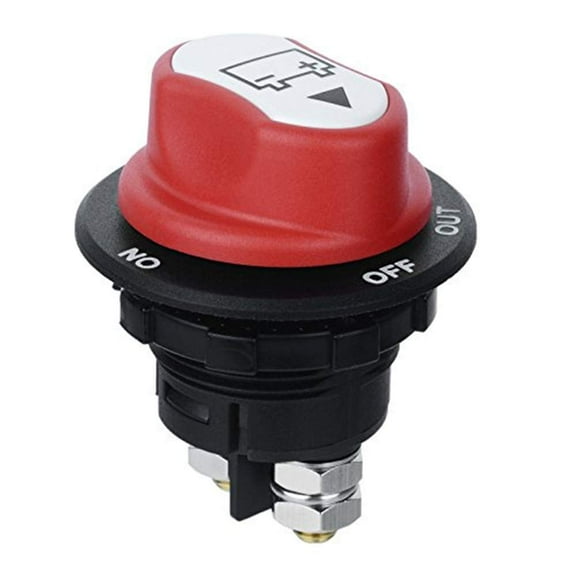 100A Battery Isolator Cut Out Off Kill Switch 2P SPST Off-ON Car Race Rally Switches for Motorcycles Cars Boats